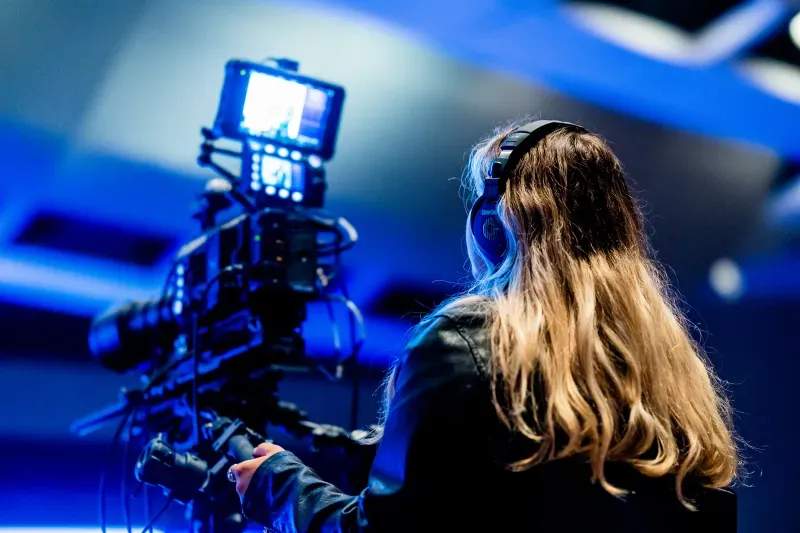 Podcast- und Videoproduktion im Studio